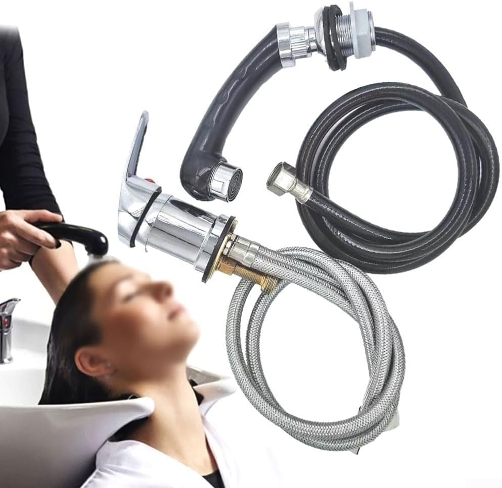 mischbatterien sprayer set, handbrause für waschbecken friseur-shampoo-wasserhahn salon shampoo wass