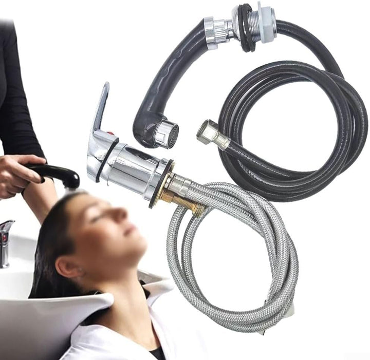 mischbatterien sprayer set, handbrause für waschbecken friseur-shampoo-wasserhahn salon shampoo wass