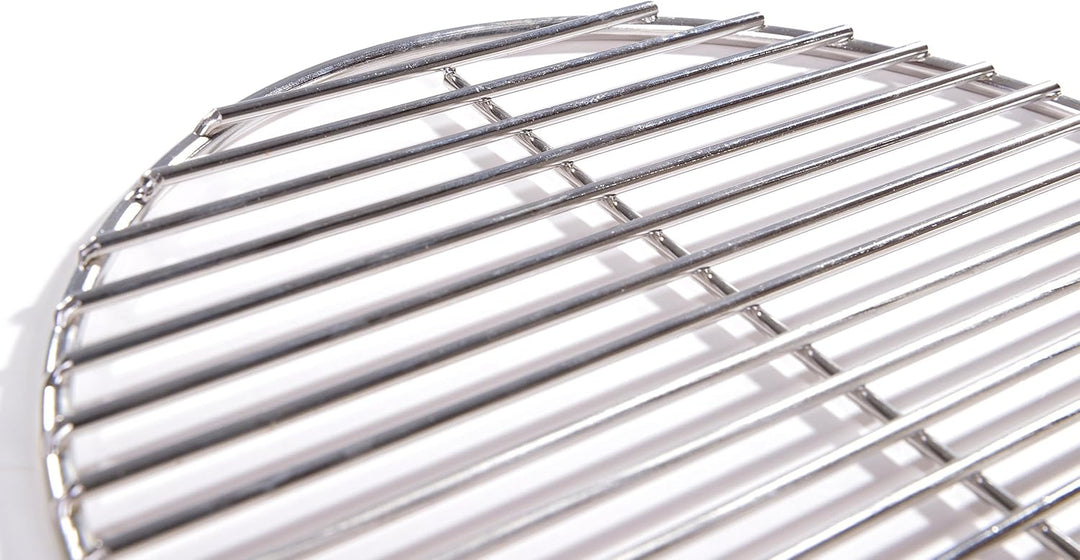60cm Grill rund Edelstahl, Kugelgrill, 4mm Stäbe Grillrost V2A für Feuerschalen Grillschalen Rundgri