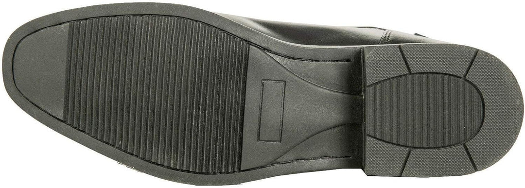 HKM Erwachsene 9110 Reitstiefel Gijón, Kurz/Standardweite, Lederreitstiefel, Unisex Hose, 9100 schwa