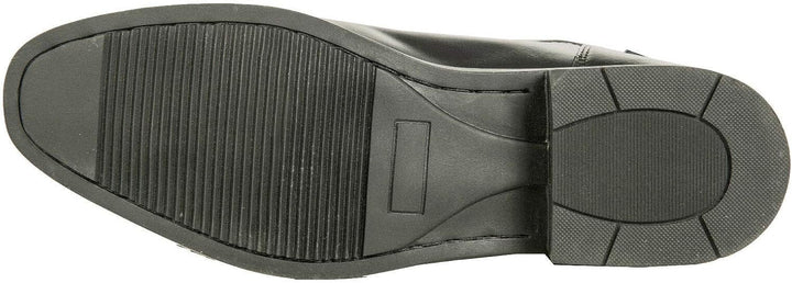 HKM Erwachsene 9110 Reitstiefel Gijón, Kurz/Standardweite, Lederreitstiefel, Unisex Hose, 9100 schwa