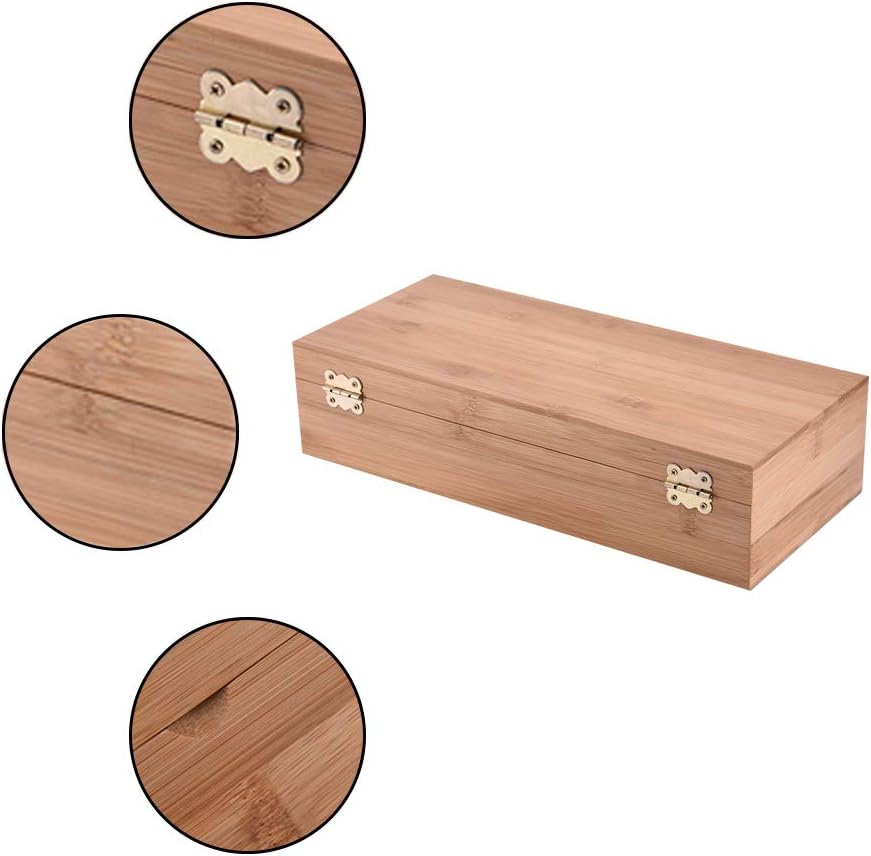 RoseFlower Bambus Ätherisches Öl Organisator Behälter Duftöle Display Ständer, 26 Löcher Aufbewahrun