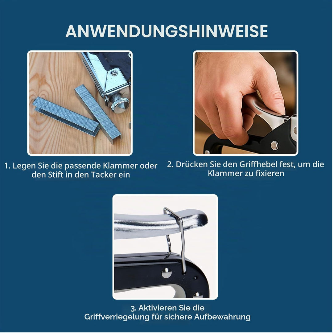 Bosch Professional Handtacker HT 14 (Holz, Klammertyp 53), Handtacker HT 14