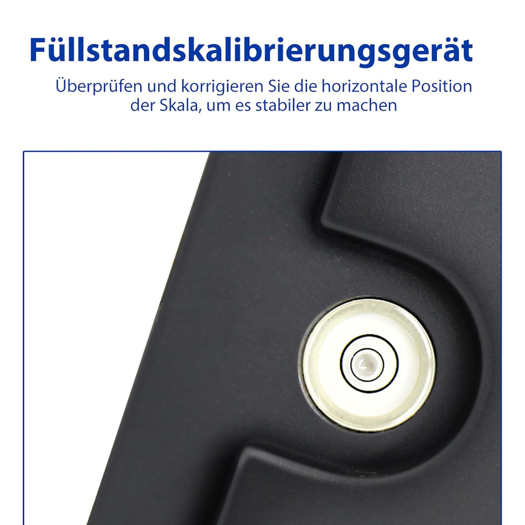 ACLAS Marktwaage Waage mit Stange 30kg Kontrollwaage Geeichte Ladenwaage - mit Dual LCD-Display Indu