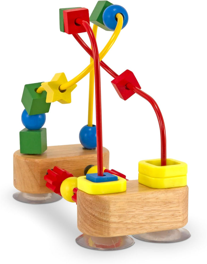 Melissa, Doug First Bead Maze , Developmental Toy , Motor Skills , 3+ , Multicolor, 19.685 cm H x 9.