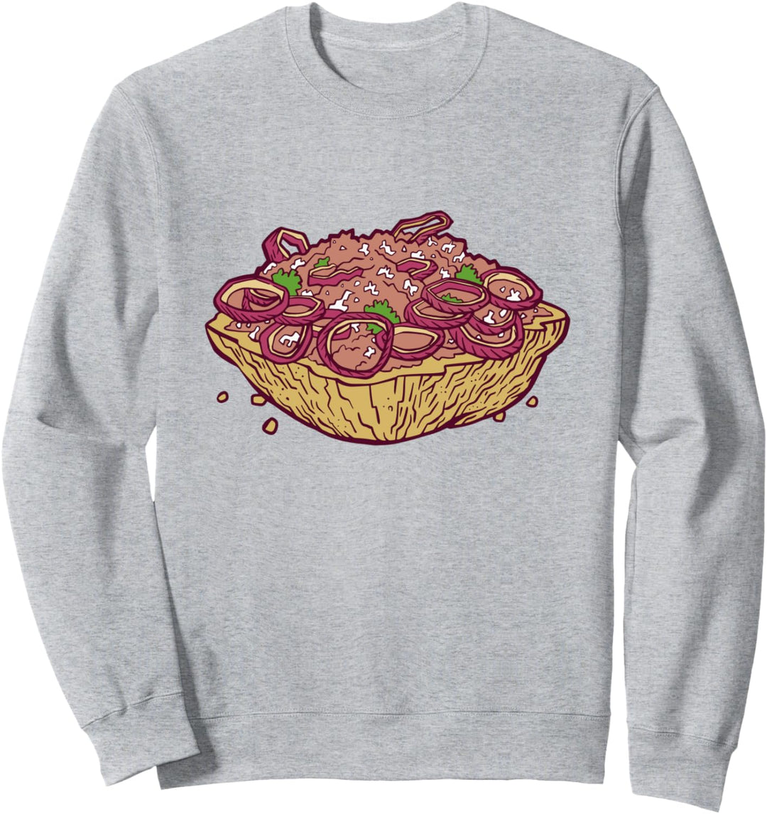Traditionelle deutsche Lebensmittel Typische Kultur Fleischtradition Sweatshirt