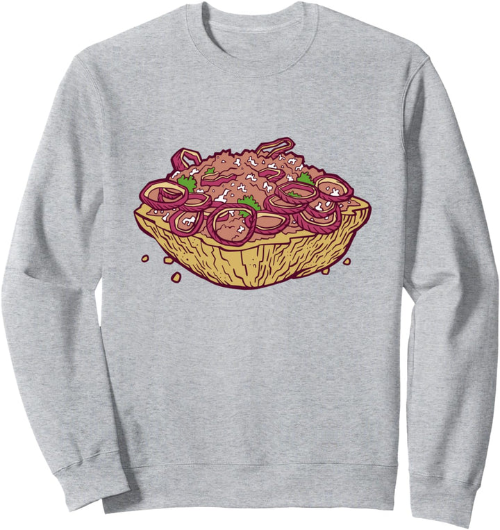 Traditionelle deutsche Lebensmittel Typische Kultur Fleischtradition Sweatshirt