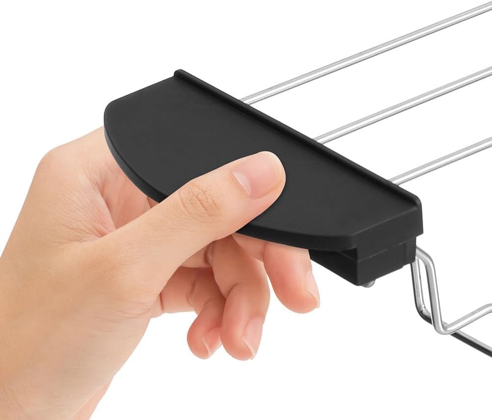 Toast Rack Aus Edelstahl Toaster Ersatz Grillrost Mit Anti-Verbrühung Griffen Für Brot Sandwich Und