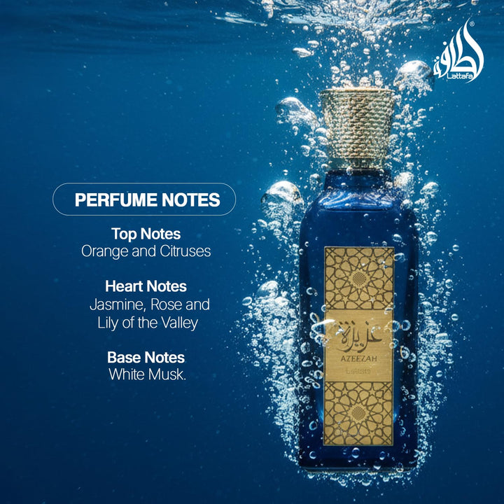 Lattafa Azeezah Eau de Parfum, Unisex, 100 ml