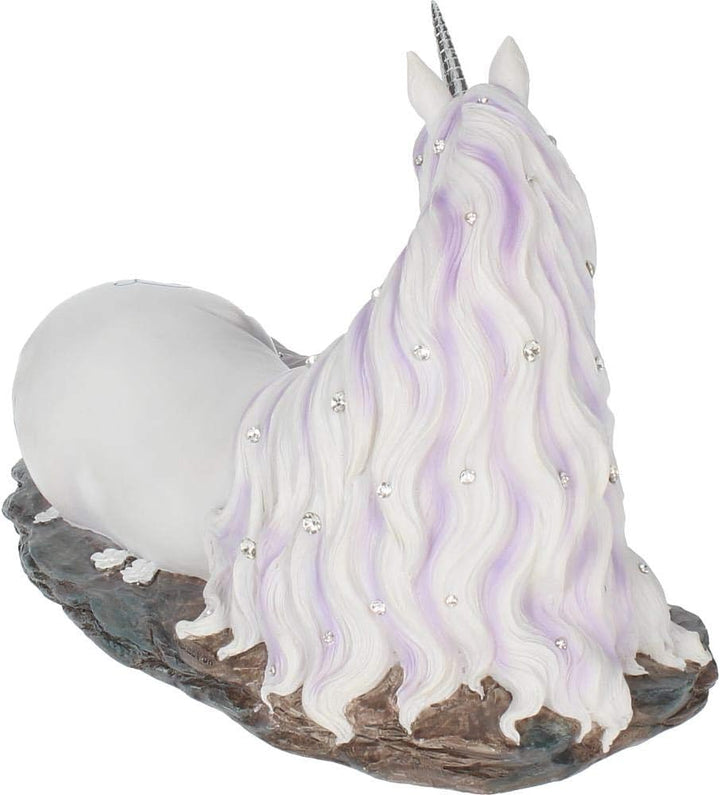 Nemesis Now B2832H7 Dekofigur Ruhe, 19 cm, Kunstharz, Weiss
