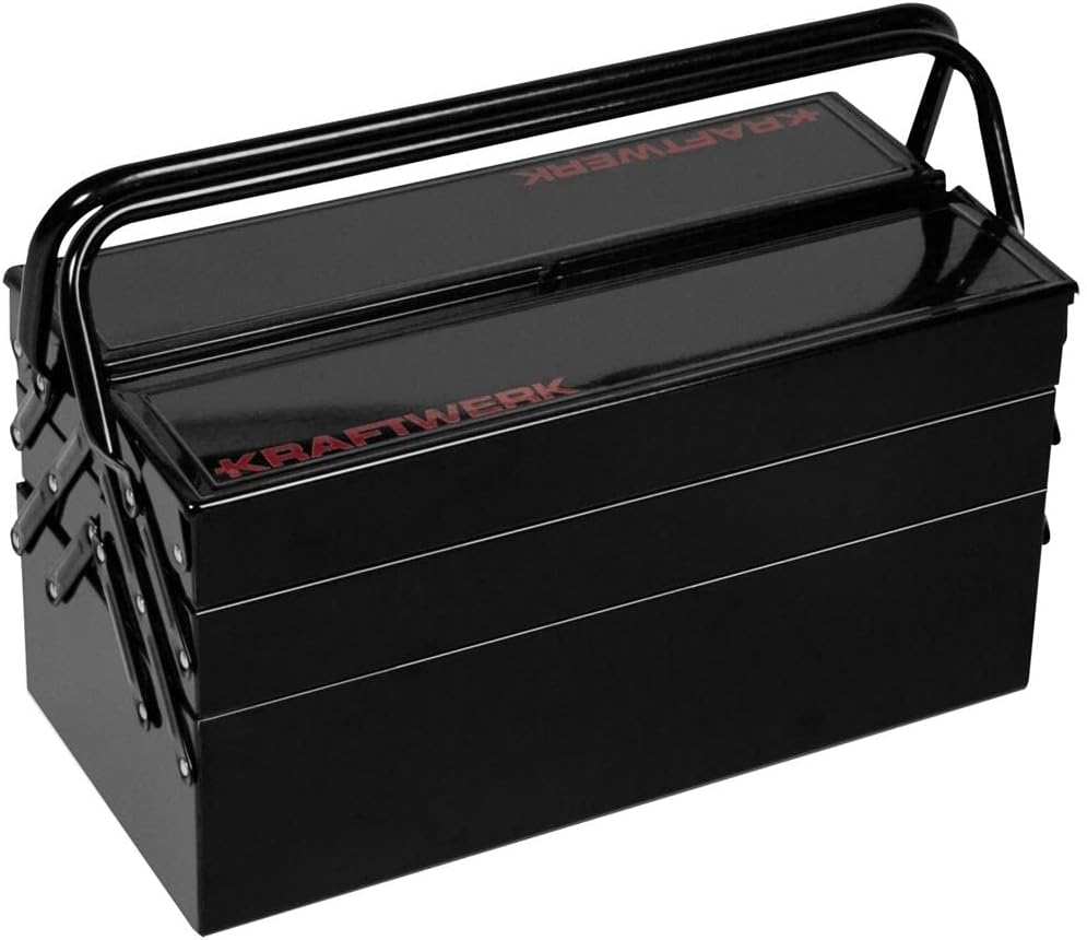 KRAFTWERK 206.000.000 Werkzeugkiste, bestückt, 1/4" + 1/2", 106-teilig