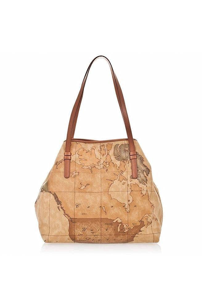 ALVIERO MARTINI DONNA Borsa Media A Spalla Geo Classic Naturale Mod. D016 6000 tau, tau