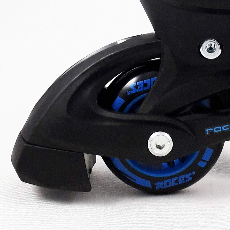 Roces Jokey 3.0 Inline Skate 38 Black-Astro Blue, 38 Black-Astro Blue