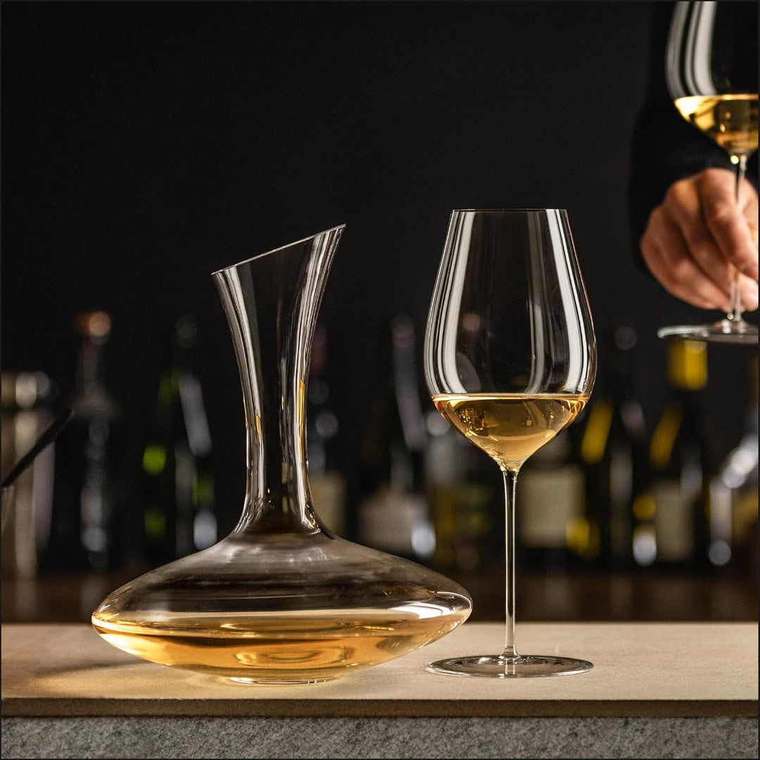 EISCH Dekanter Performance - handgefertigt – für Rotwein & Weisswein - hochwertiges Kristallglas - e