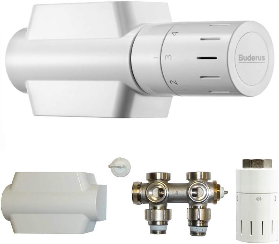 Buderus Ventil-Armaturen Set Multiblock, Weiss