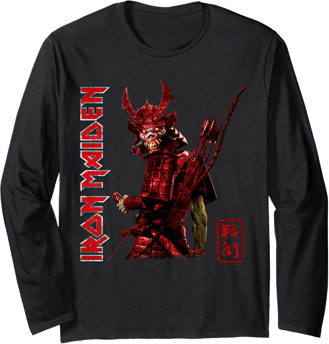 Iron Maiden - Senjutsu Samurai Langarmshirt