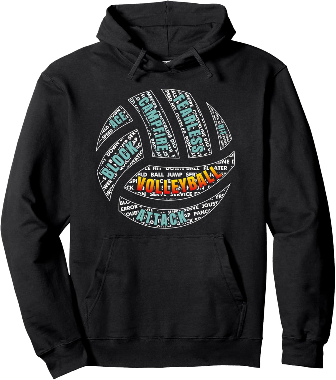 Volleyball Team - Volleyballspieler Lustiges Volleyball Pullover Hoodie