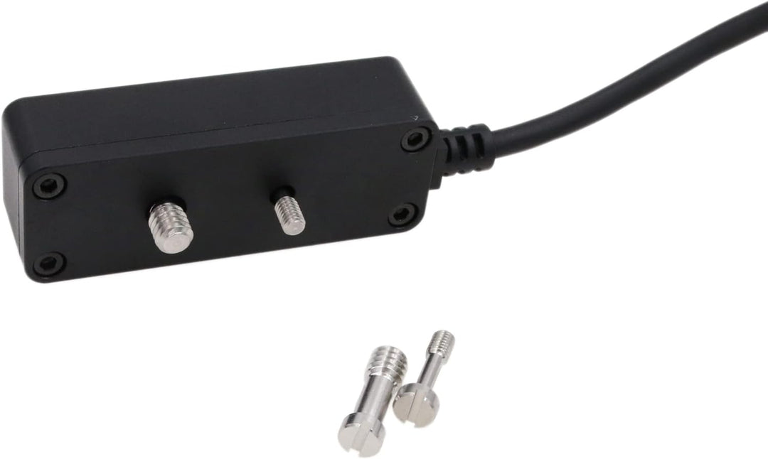 HangTon 0B 2 Pin D-tap Hub Power Splitter für ARRI Alexa Mini LF RED DSMC2 Kamera Akku Pack Rechtwin