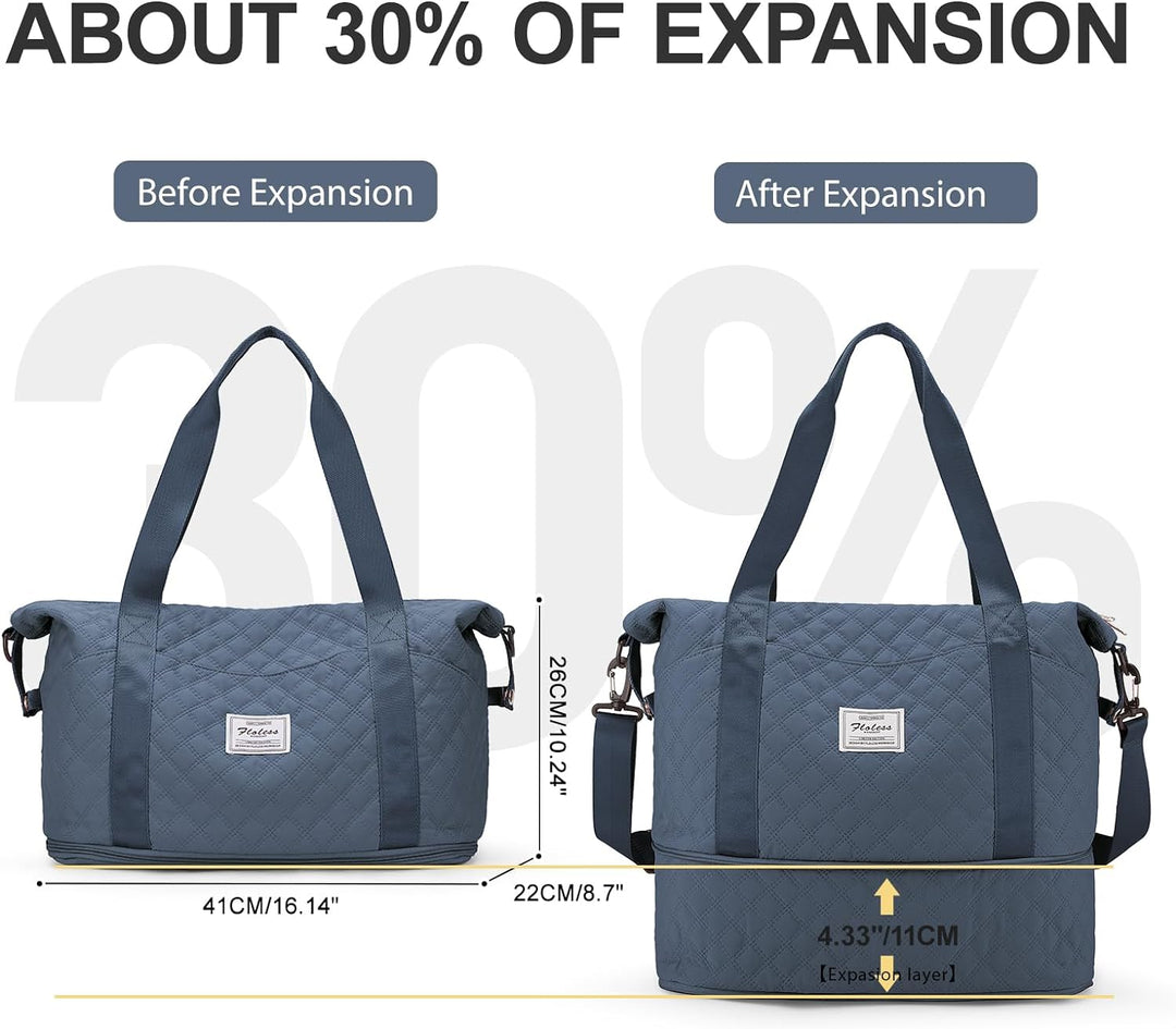 Reisetasche Damen Sporttasche 40x20x25 Ryanair Handgepäck Tasche Weekender Bag Schwimmtasche Wasserd