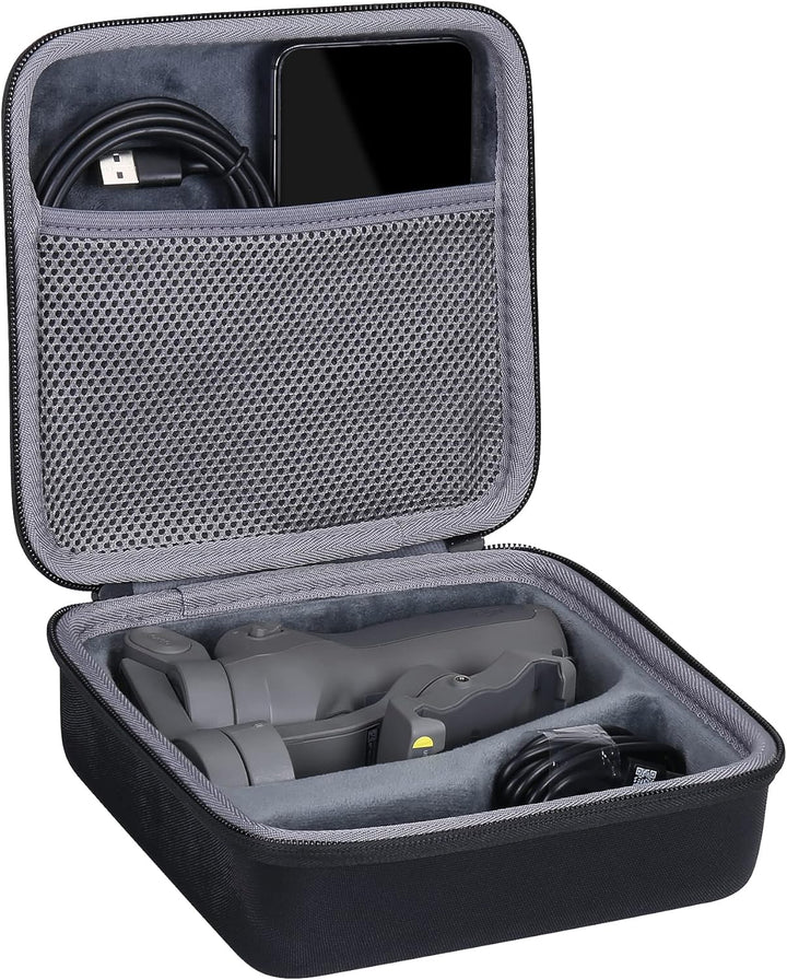 co2CREA Harte Reiseschutzhülle Etui Tasche für DJI OM 5 /OM 4 /OM 4 SE/Osmo Mobile 3 Gimbal 3-Achsen