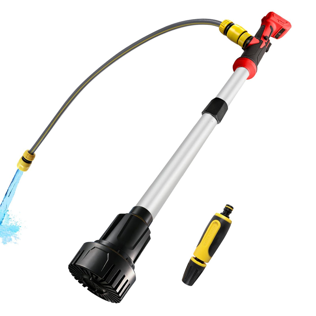 Kabellose Stabwasserpumpe, kompatibel mit Milwaukee M18, Förderleistung 3600 l/h, tragbare Wasserpum