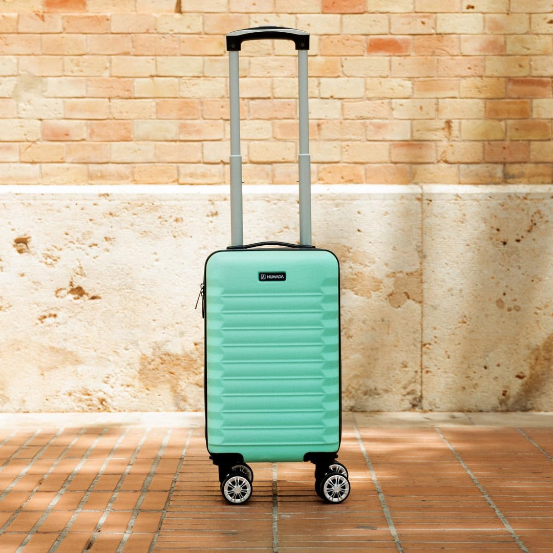 NUMADA - Reisekoffer Kabine 40 x 25 x 20 cm (20 l) Upfly Underseat 16 XXS mit abnehmbaren Rädern, Ka
