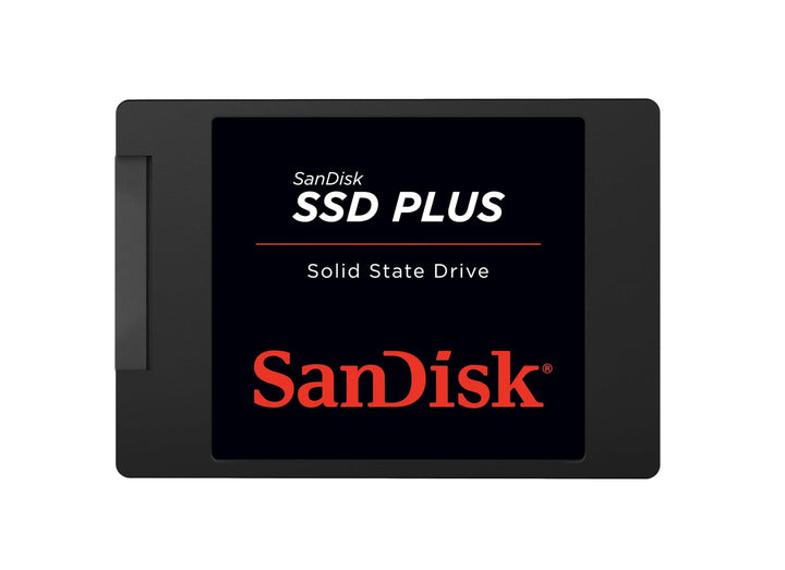 SanDisk SSD Plus interne SSD Festplatte 1 TB (schnelleres Hoch-, Herunterfahren und Laden, Lesegesch