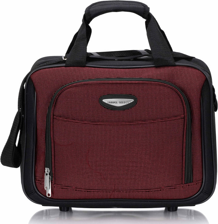 Travel Select Amsterdam Erweiterbares Rollgepäck 8-Piece Set (15/21/25/29/Packing Cubes) Burgunder