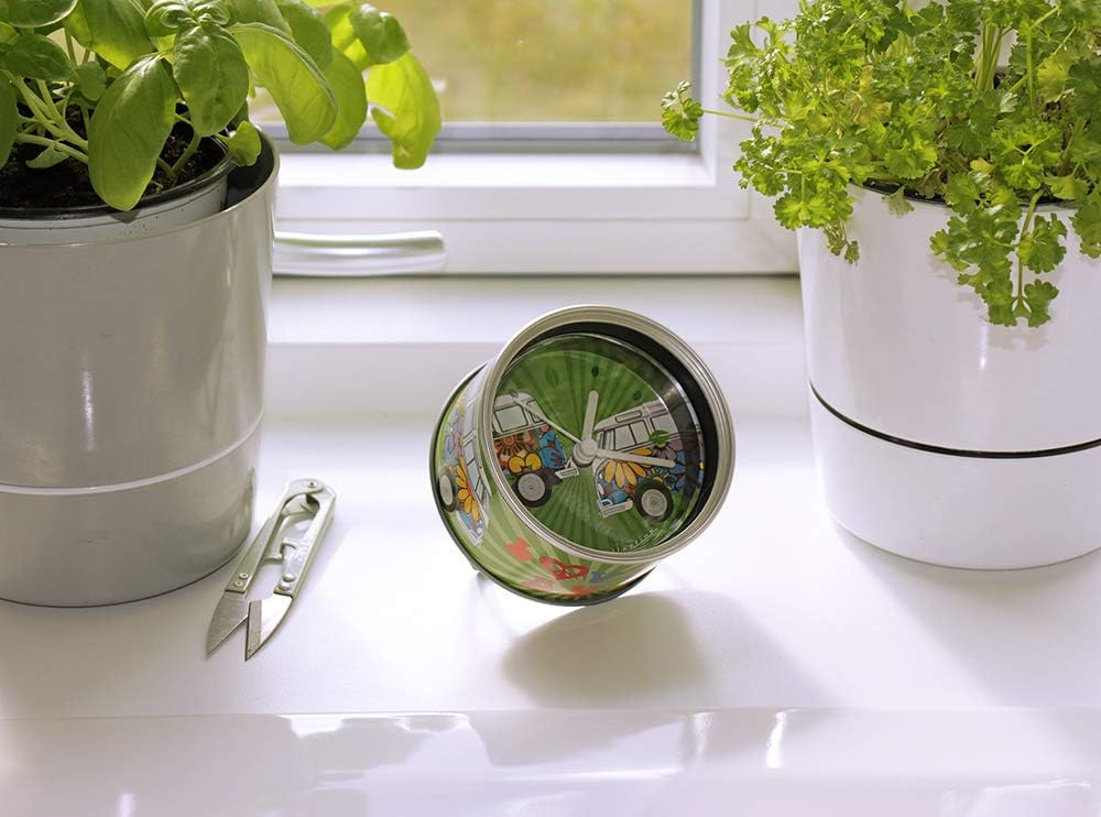 BRISA VW Collection - Volkswagen T1 Bulli Bus Tisch-Uhr, Magnet-Uhr, MyClock auch personalisierbar,
