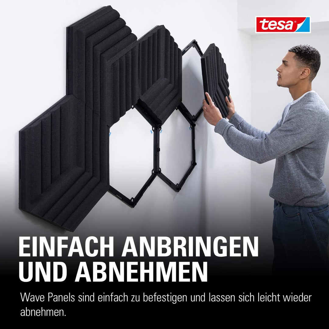 Elgato Wave Panels Extension Set, 2 X schalldämmende Module, Dual-Density-Schaumstoff, einzigartige