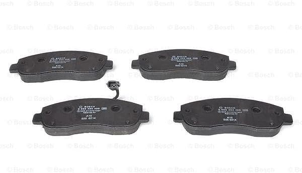 Bosch BP1417 Bremsbeläge - Vorderachse - ECE-R90 Zertifizierung - vier Bremsbeläge pro Set