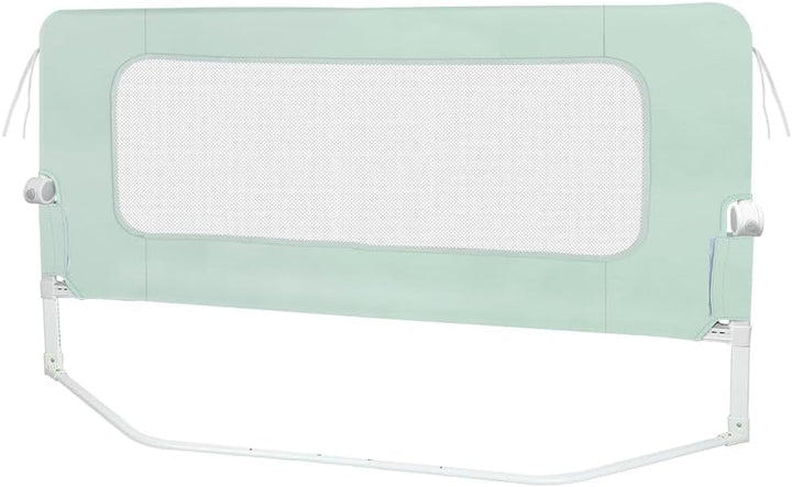 OHMG Bettgeländer,Sicherheitsgitter für Kinder,Sicherheitsgitter für Bett,höhenverstellbar,tragbar,B