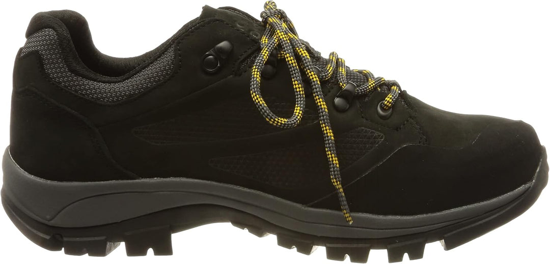 Jack Wolfskin Unisex Rebellion Texapore Low MWalking-Schuh 40/40.5 EU Phantom Burly Yellow Xt, 40/40