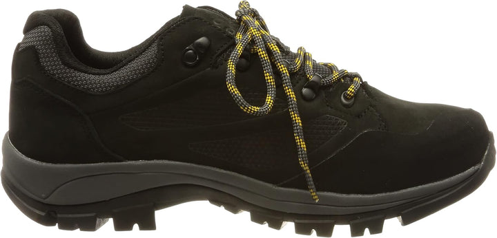 Jack Wolfskin Unisex Rebellion Texapore Low MWalking-Schuh 40/40.5 EU Phantom Burly Yellow Xt, 40/40