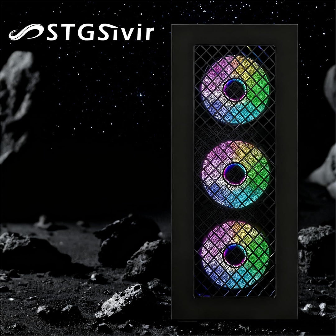 STGsivir Gaming PC, GeForce RTX 2060 Super 8GB GDDR6,Core i7 8th bis zu 4.1 Ghz,32GB DDR4,1TB SSD,WL