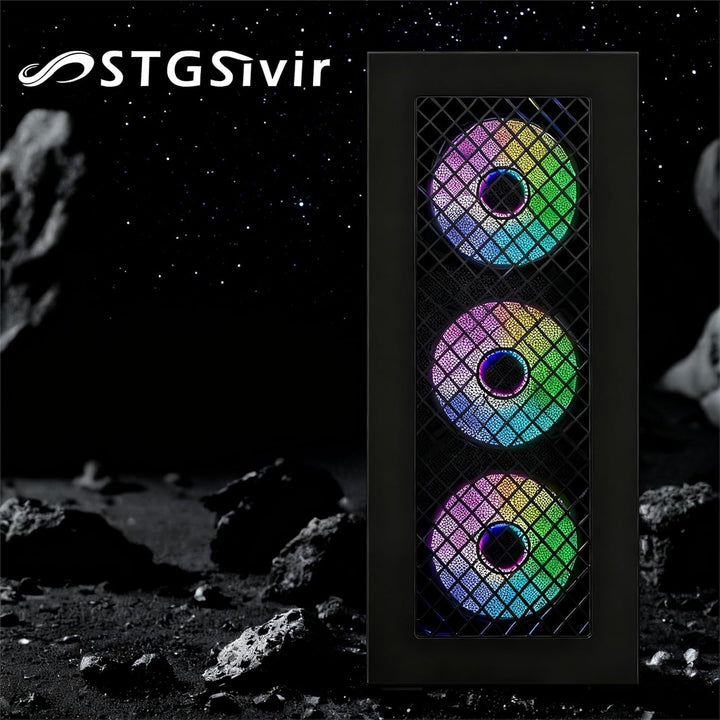 STGsivir Gaming PC, GeForce RTX 2060 Super 8GB GDDR6,Core i7 8th bis zu 4.1 Ghz,32GB DDR4,1TB SSD,WL