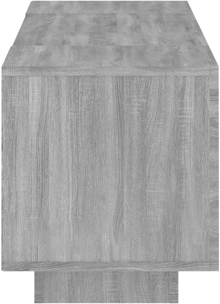 vidaXL TV Schrank mit LED-Leuchten Lowboard TV Möbel Tisch Sideboard Fernsehtisch Fernsehschrank HiF