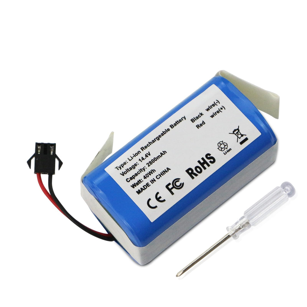ANTIEE Battery Compatible with Robot Ionvac SmartClean 2000 Robovac 7687 7688, Coredy R750 Tesvor S6