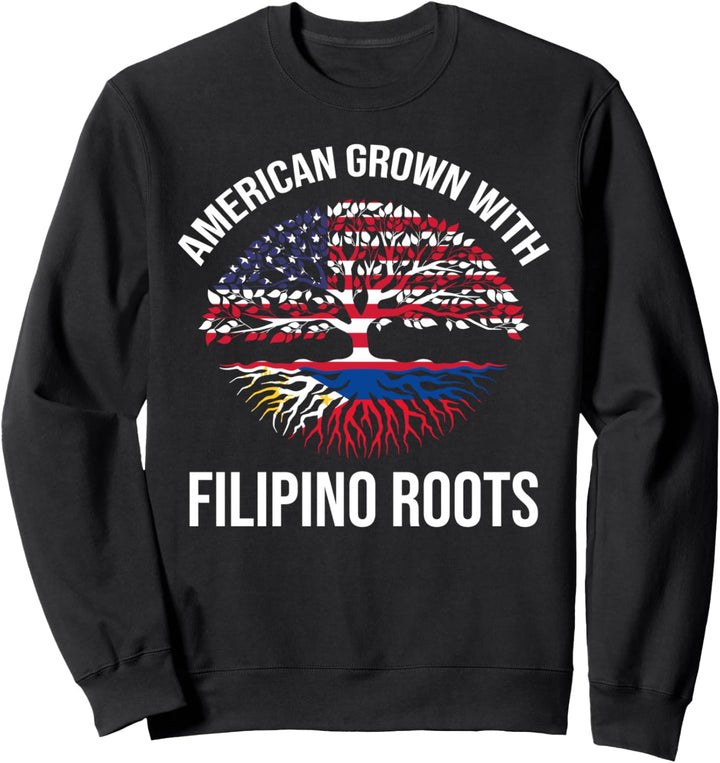 Amerikanischer Anbau mit Filipinischen Wurzeln, Philippinen. Sweatshirt