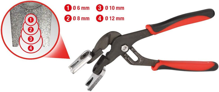 KS Tools 460.5095 Druckluft-Schnellverbinder-Lösezange, 6-12 mm