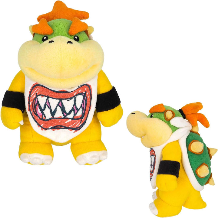 Sanei Super Mario All Star Collection 20,3 cm Bowser Jr. Plüsch, Small