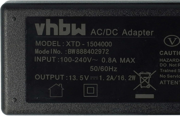 vhbw Netzteil kompatibel mit Epson Perfection V37 | V350, V330, V33, V300, V30, V220, V200, V370, V1