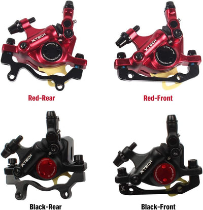 Lixada Fahrrad hydraulische Scheibenbremse vorne hinten Bremssättel, Radfahren MTB Faltrad hydraulis