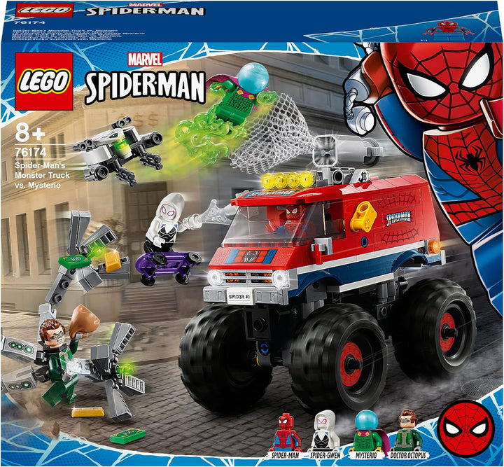 LEGO 76174 Super Heroes Spider-Mans Monstertruck vs. Mysterio
