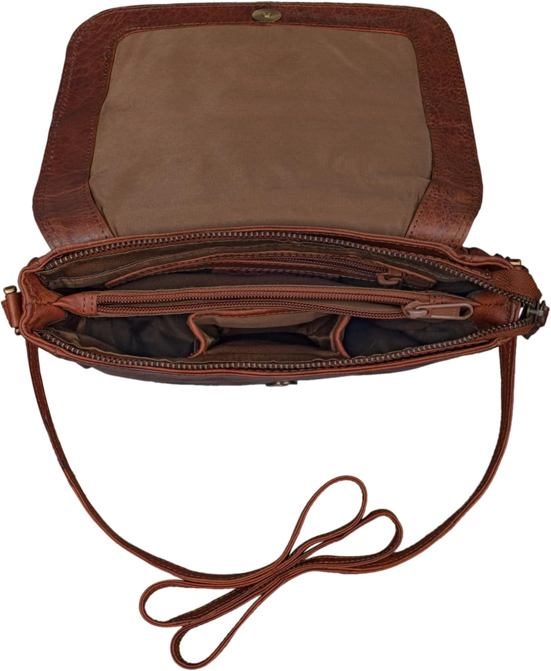 STILORD 'Elsa' Umhängetasche Damen Leder klein Handtasche Frauen Vintage kleine Damentasche Ausgehen