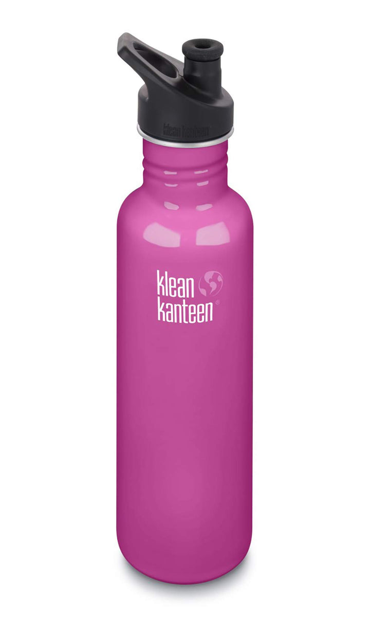 Klean Kanteen Classis Trinkflasche Wild Orchid mit Sport Cap 3.0 800ml/27oz 800ml - neu, 800ml - neu