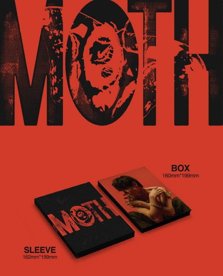 Dreamus WOO SUNG THE ROSE - MOTH (EP) Album, 145 x 190 mm