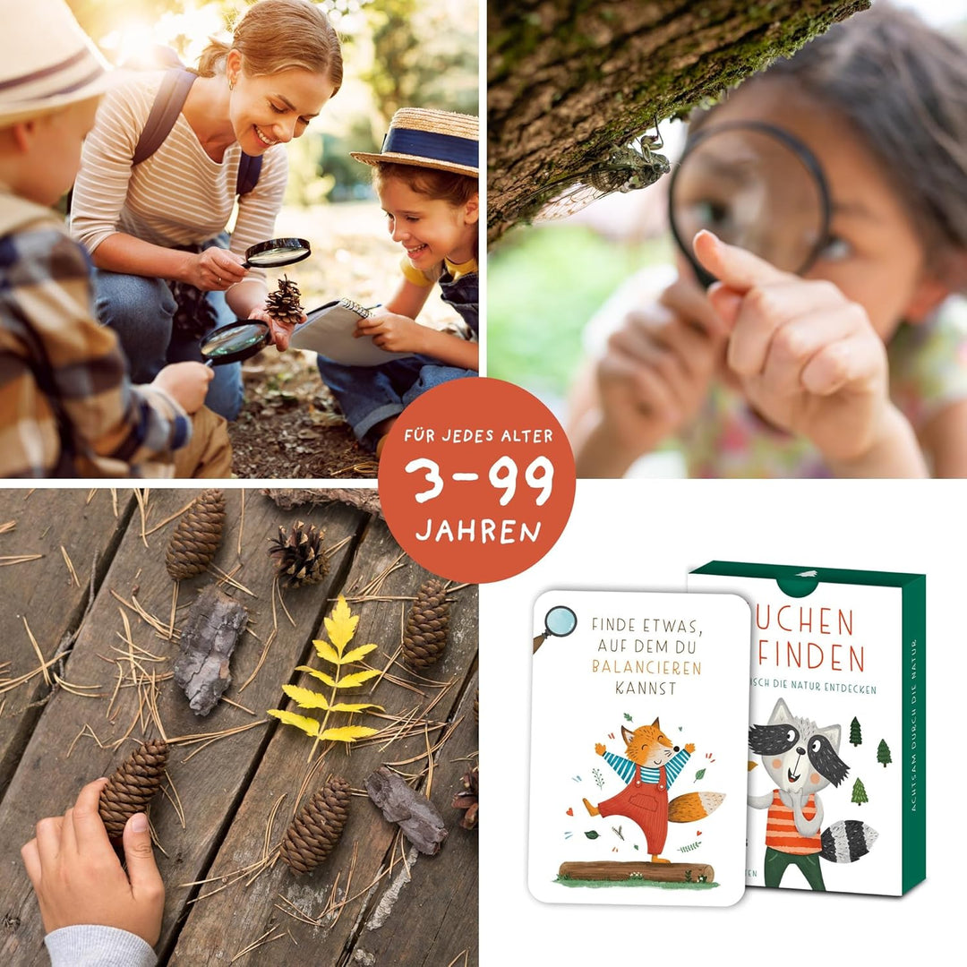 Rüsselfuchs Outdoor Schatzsuche für Kinder - Suchen & Finden - Achtsamkeit in der Natur - Finde Es S