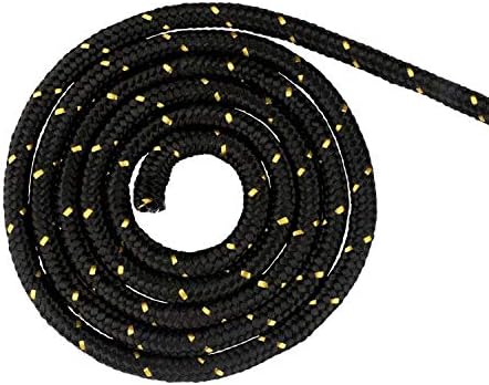 G2PLUS 8mm Paracord Seil, Schwarz Nylonseil, 20M Multifunktional Outdoor Seil, Kletterndes Zugbinde