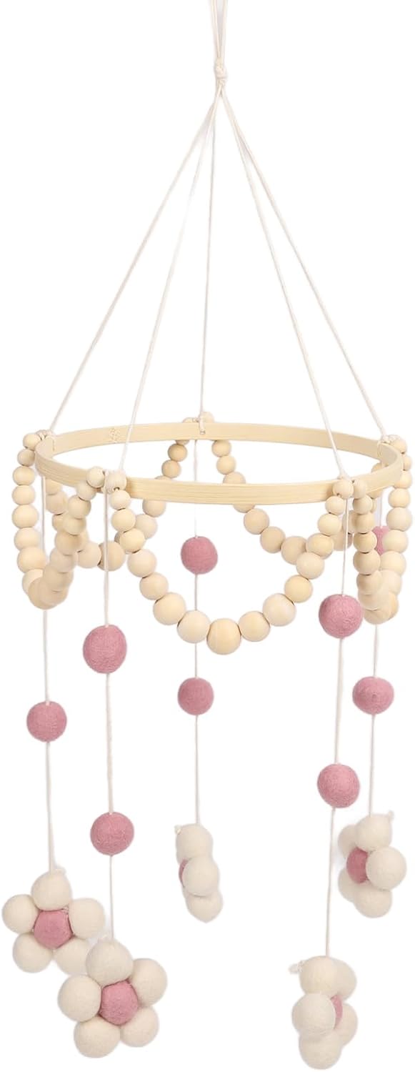 Neugeborenes Hängendes Baby Mobile, Handgefertigtes Einzigartiges Design, Sanfte Bewegung, Bettglock